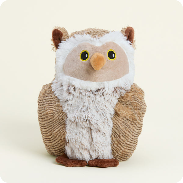 Owl Warmies plush front view