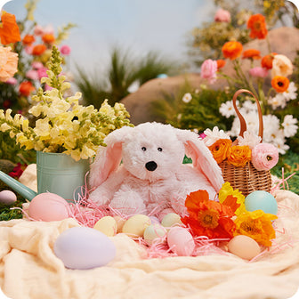 pink bunny easter lifestyle