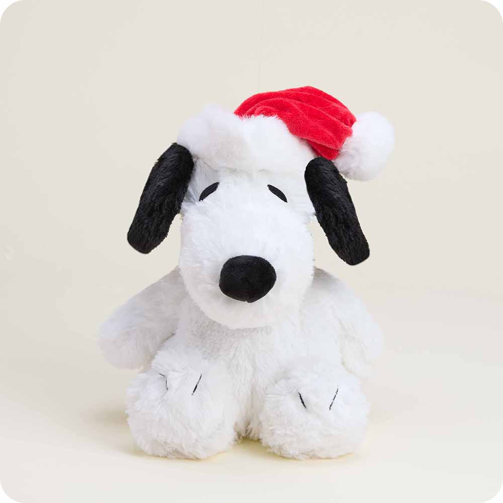 Microwavable Santa Hat Snoopy Warmies - Warmies USA