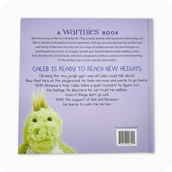 Dinosaur Discovers Confidence Book - Warmies USA
