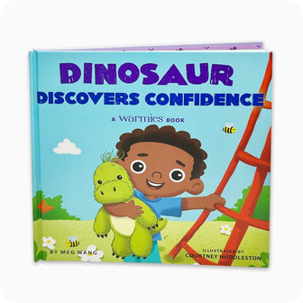 Dinosaur Discovers Confidence Book - Warmies USA