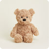 Microwavable Brown Curly Bear Stuffed Animal Warmies