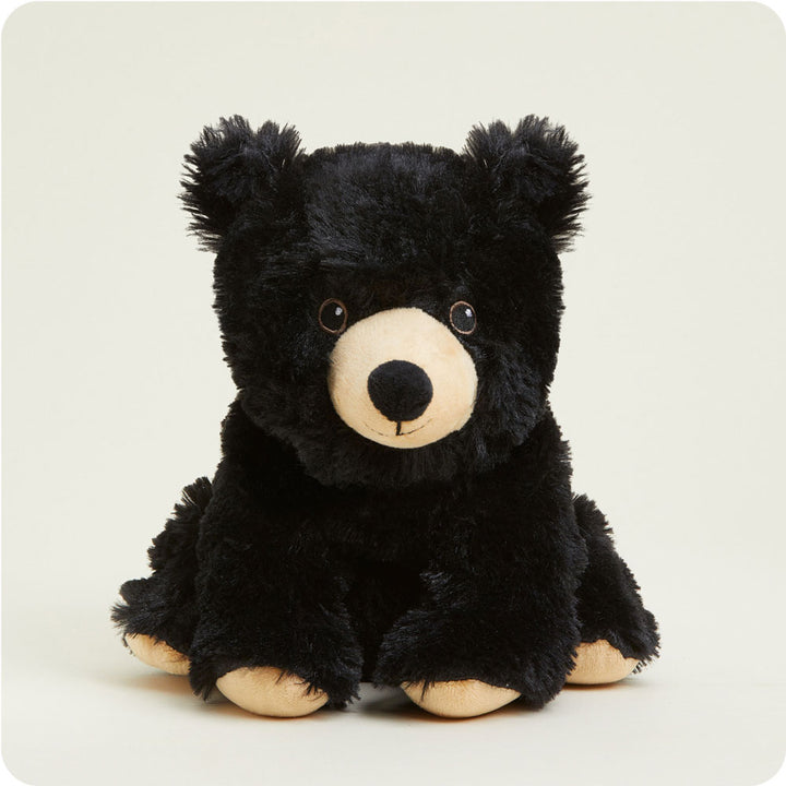 Microwavable Black Bear Stuffed Animal Warmies