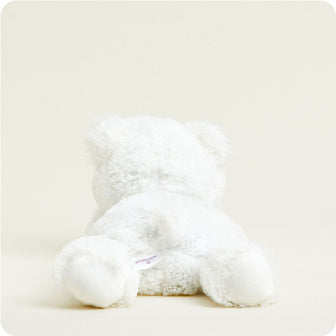 Microwavable White Bear Heating Pad Warmies
