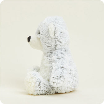 Microwavable Gray Marshmallow Bear