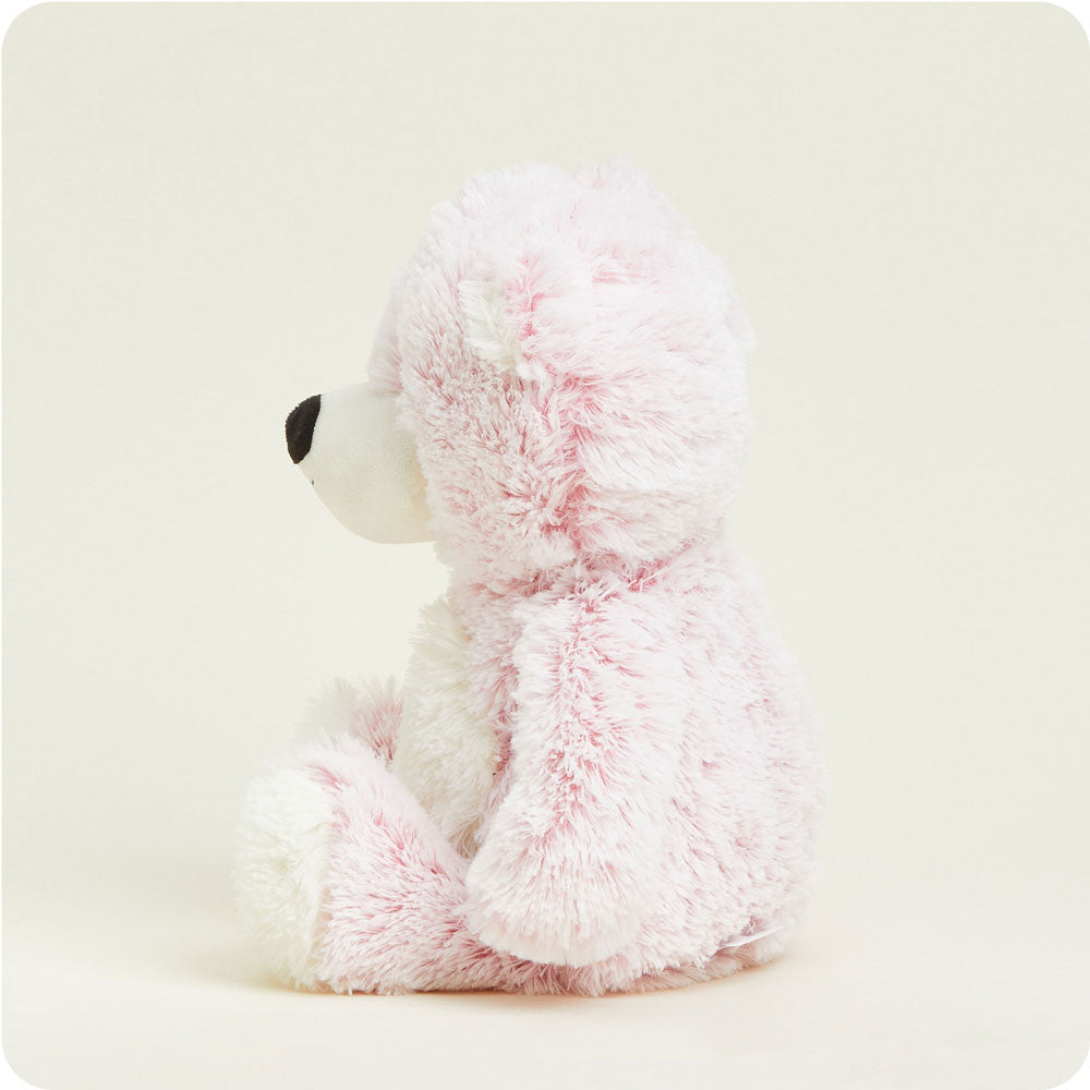 Microwavable Pink Marshmallow Bear