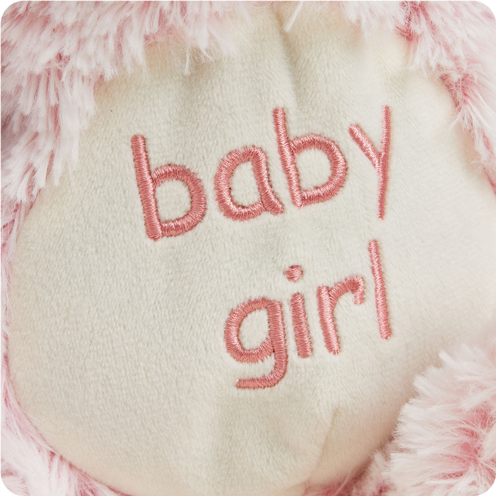 Soft Warm Weighted Baby Girl Bear Plush Warmies