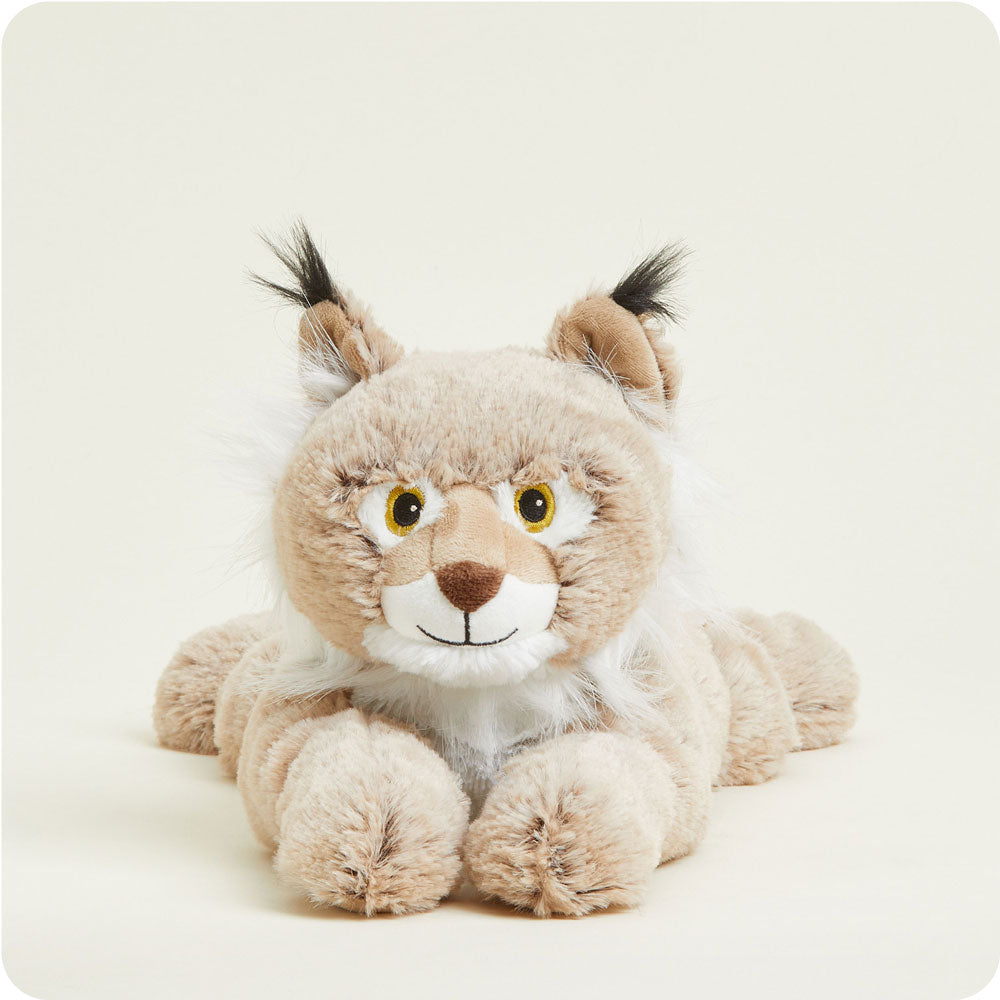 Microwavable Bobcat Stuffed Animal Warmies