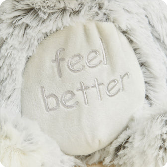 Microwavable Feel Better Bear Heating Pad Warmies