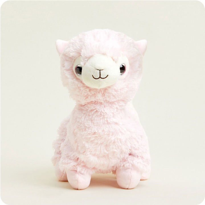 Microwavable Pink Llama Stuffed Animal Warmies