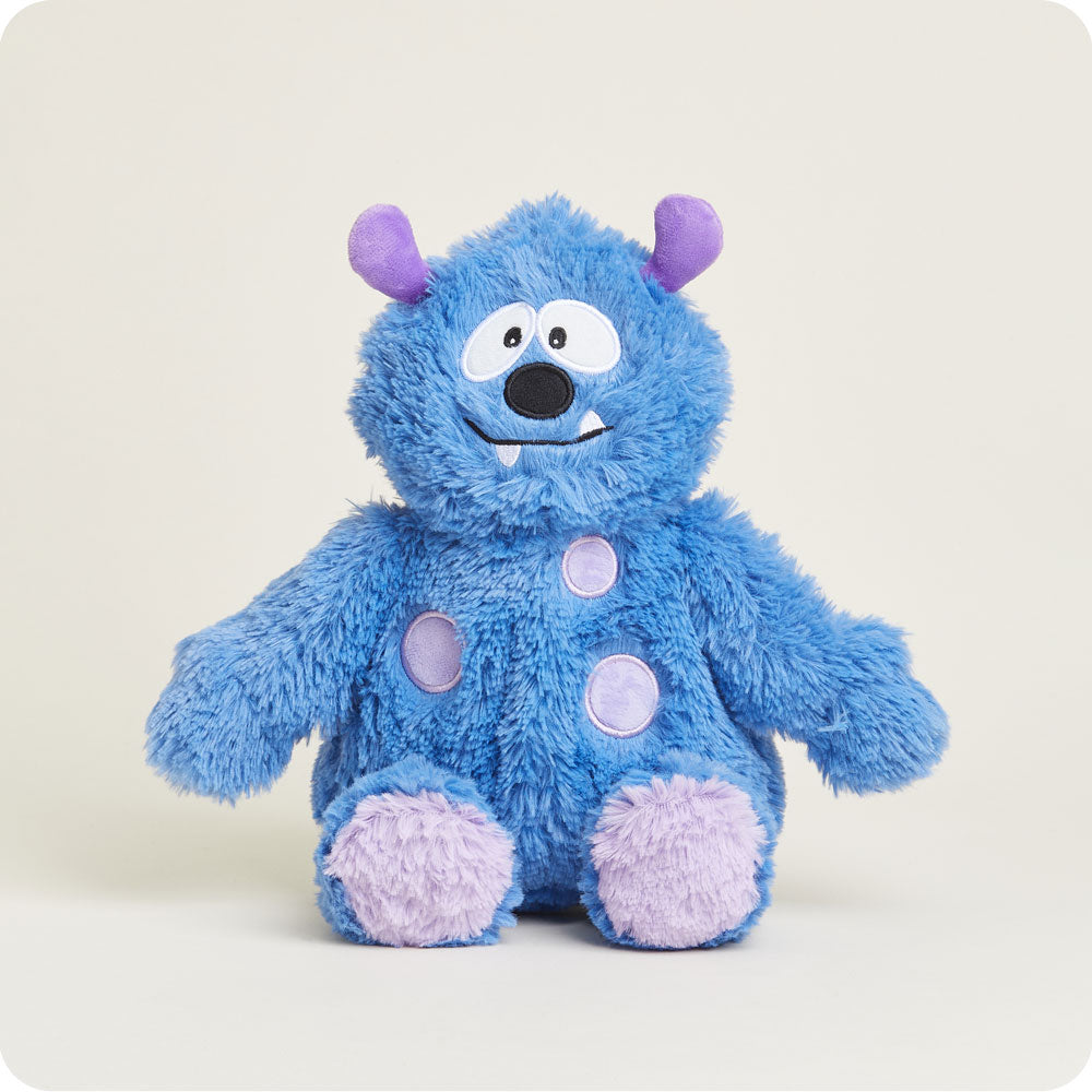 Microwavable Blue Monster Stuffed Animal Warmies