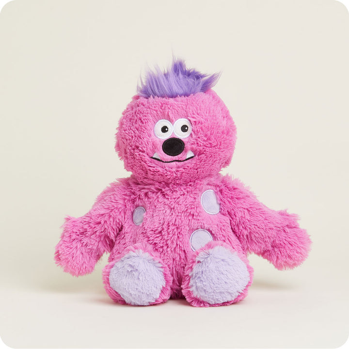 Microwavable Pink Monster Stuffed Animal Warmies