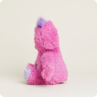 Microwavable Pink Monster Heating Pad Warmies