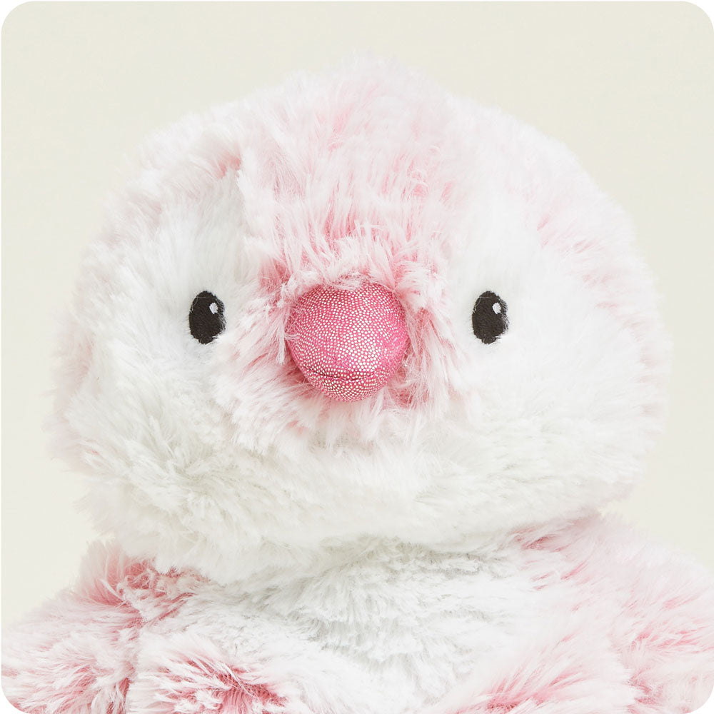 Microwavable Pink Penguin Warmies - Warmies USA