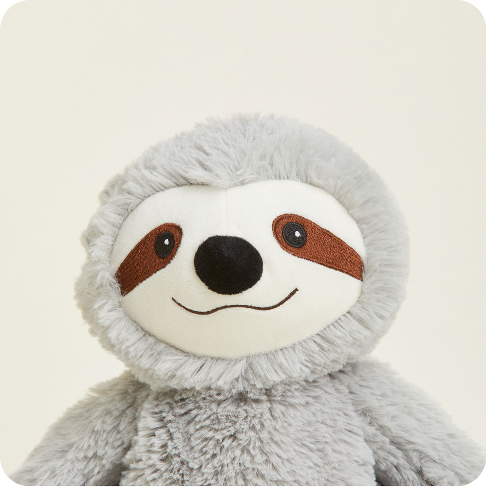 Gray Sloth Stuffed Animal Warmies