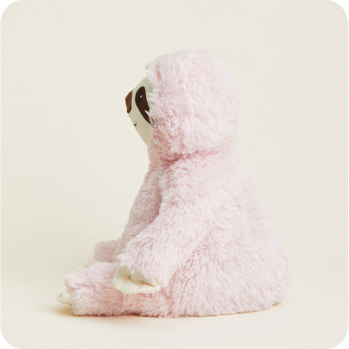 Heated Pink Sloth Plush Warmies