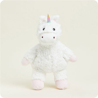 Heated White Unicorn Plush Warmies