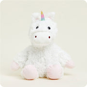 Microwavable White Unicorn Stuffed Animal Warmies