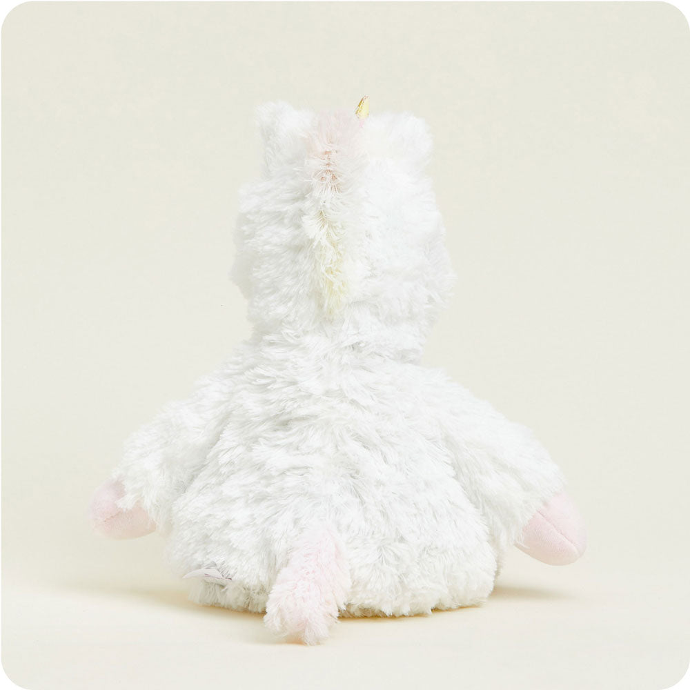 Microwavable White Unicorn Warmies | Warmies USA