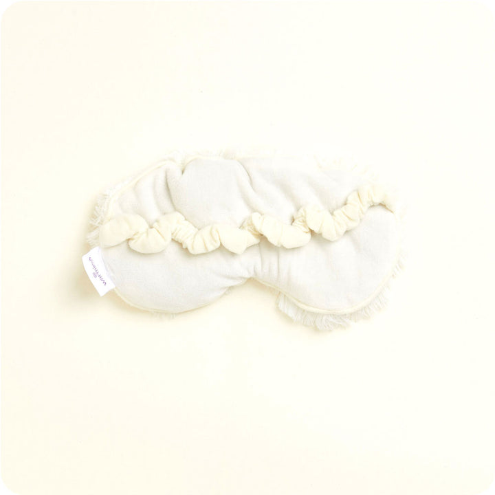 Revitalize with Cream Warmies Eye Mask—microwave and unwind.