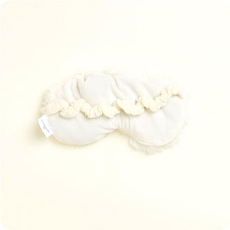 Revitalize with Cream Warmies Eye Mask—microwave and unwind.