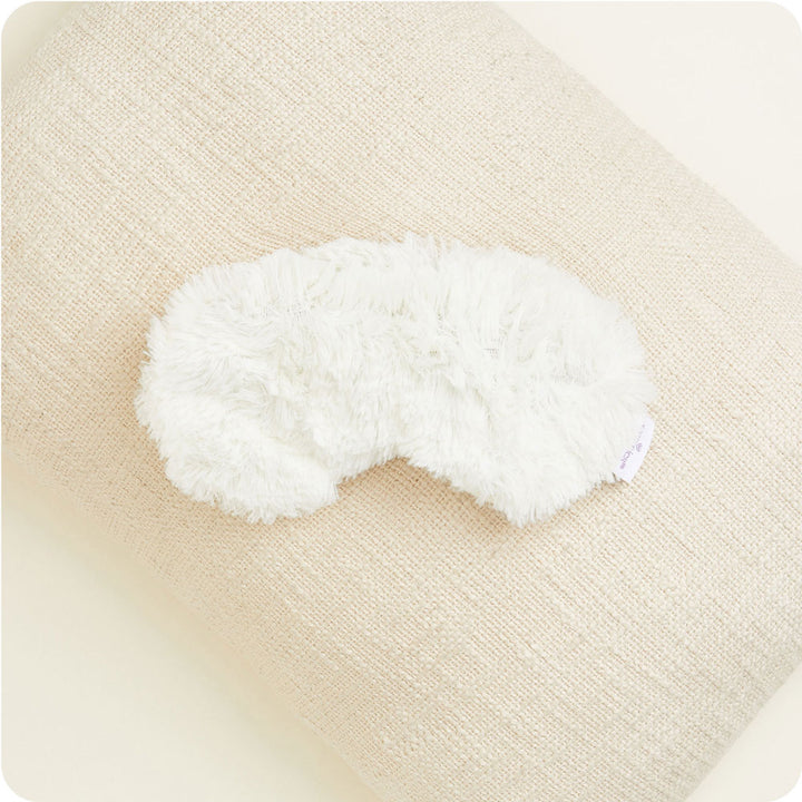 Revitalize with Cream Warmies Eye Mask—microwave and unwind.