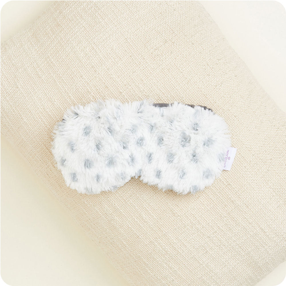 Step into serenity with Microwavable Snowy Warmies Eye Mask.