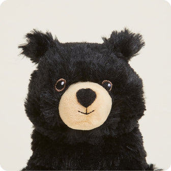 Black Bear Stuffed Animal Warmies Junior
