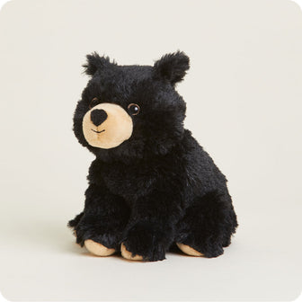 Black bear junior Warmies plush