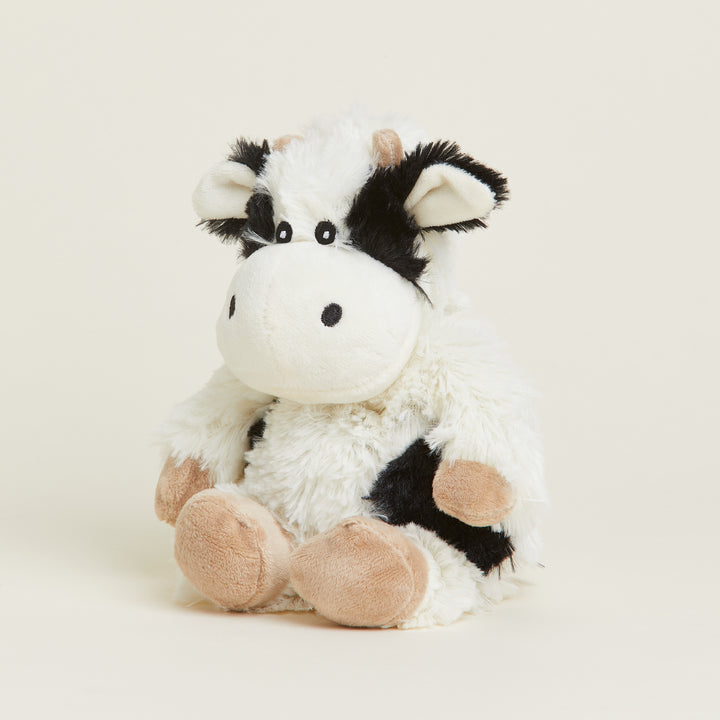 Microwavable Black and White Cow