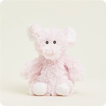 Microwavable Pink Elephant Stuffed Animal Warmies Junior