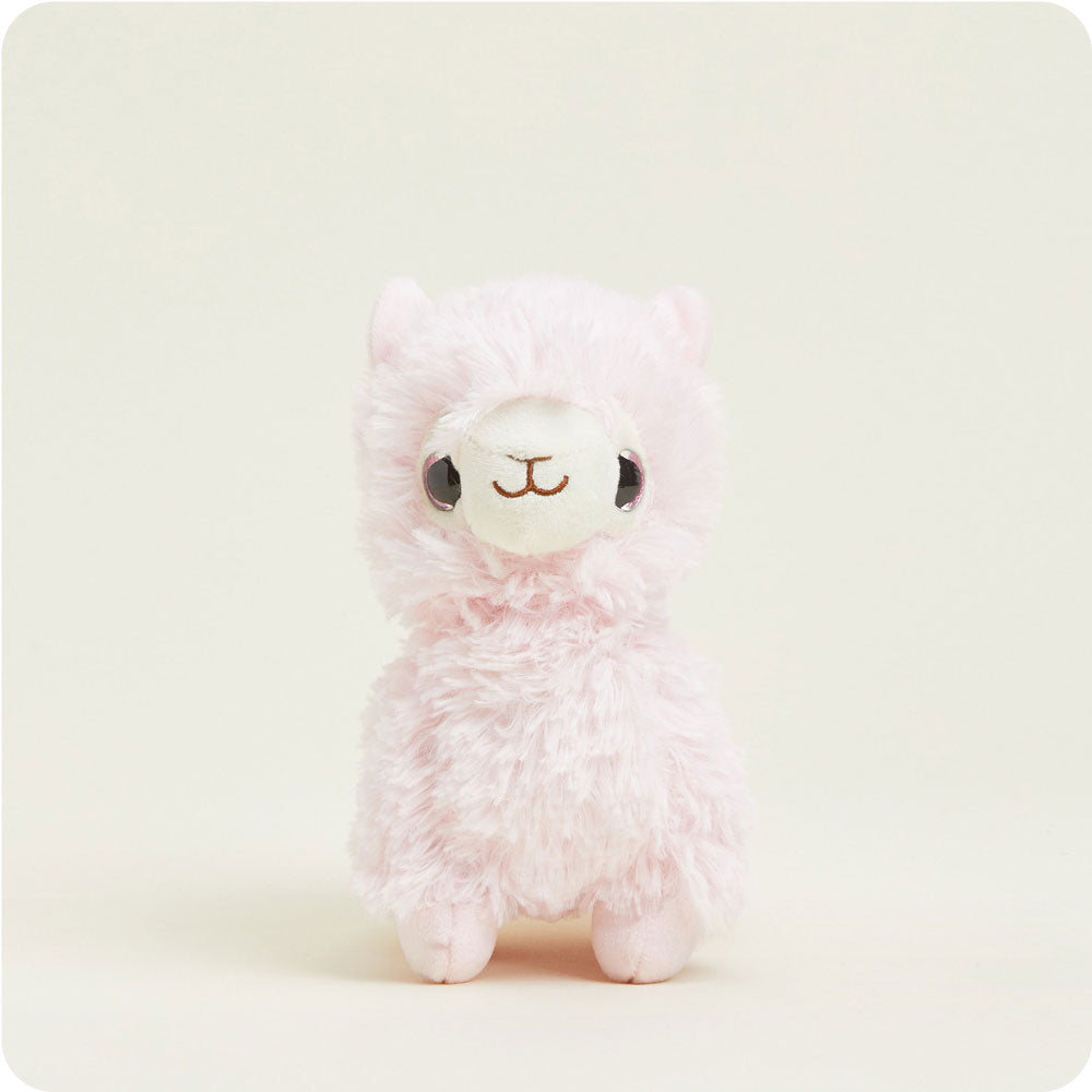 Microwavable Pink Llama Stuffed Animal Warmies