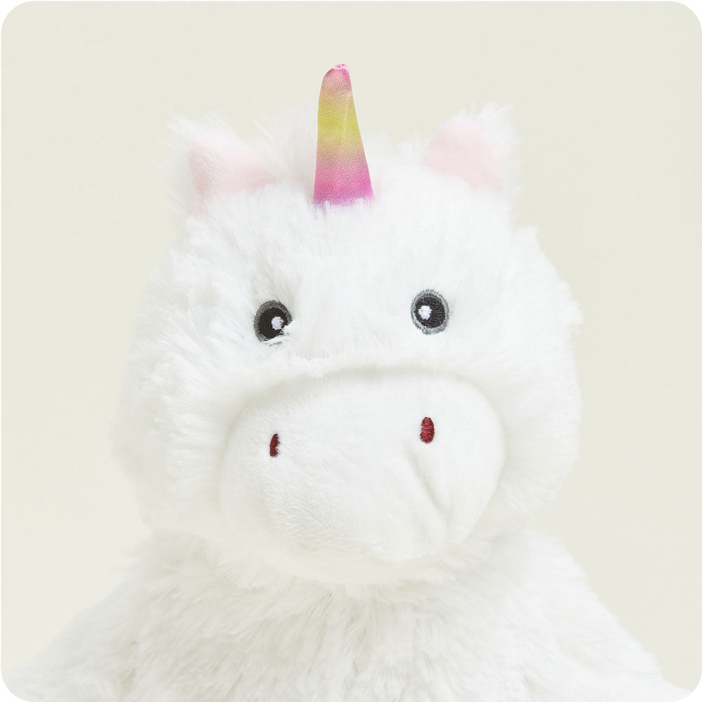 Microwavable White Unicorn Warmies Junior | Warmies USA