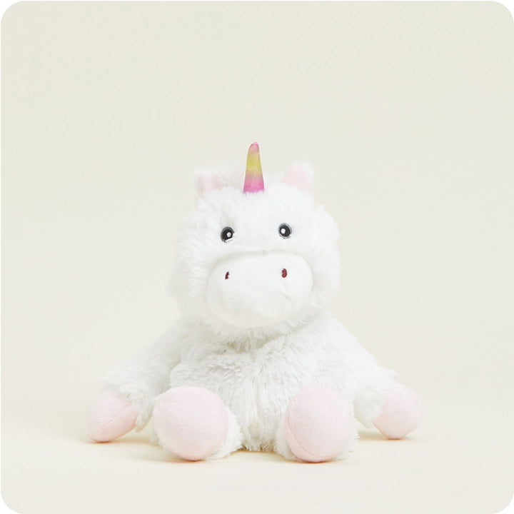 Microwavable White Unicorn Stuffed Animal Warmies