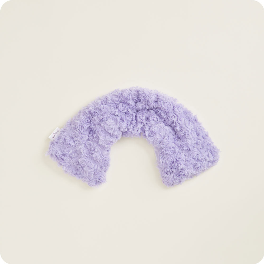 Luxurious Microwavable Purple Neck Wrap by Warmies USA