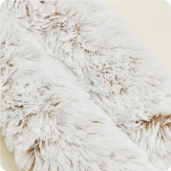 Warmies USA: Cozy Microwavable Brown Marshmallow Neck Wrap