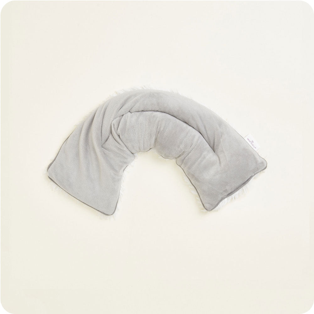 Warmies USA: Gray Marshmallow Microwavable Neck Wrap