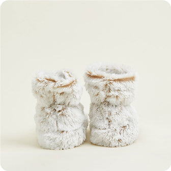 Indulge in warmth with Microwavable Brown Warmies Boots by Warmies USA.