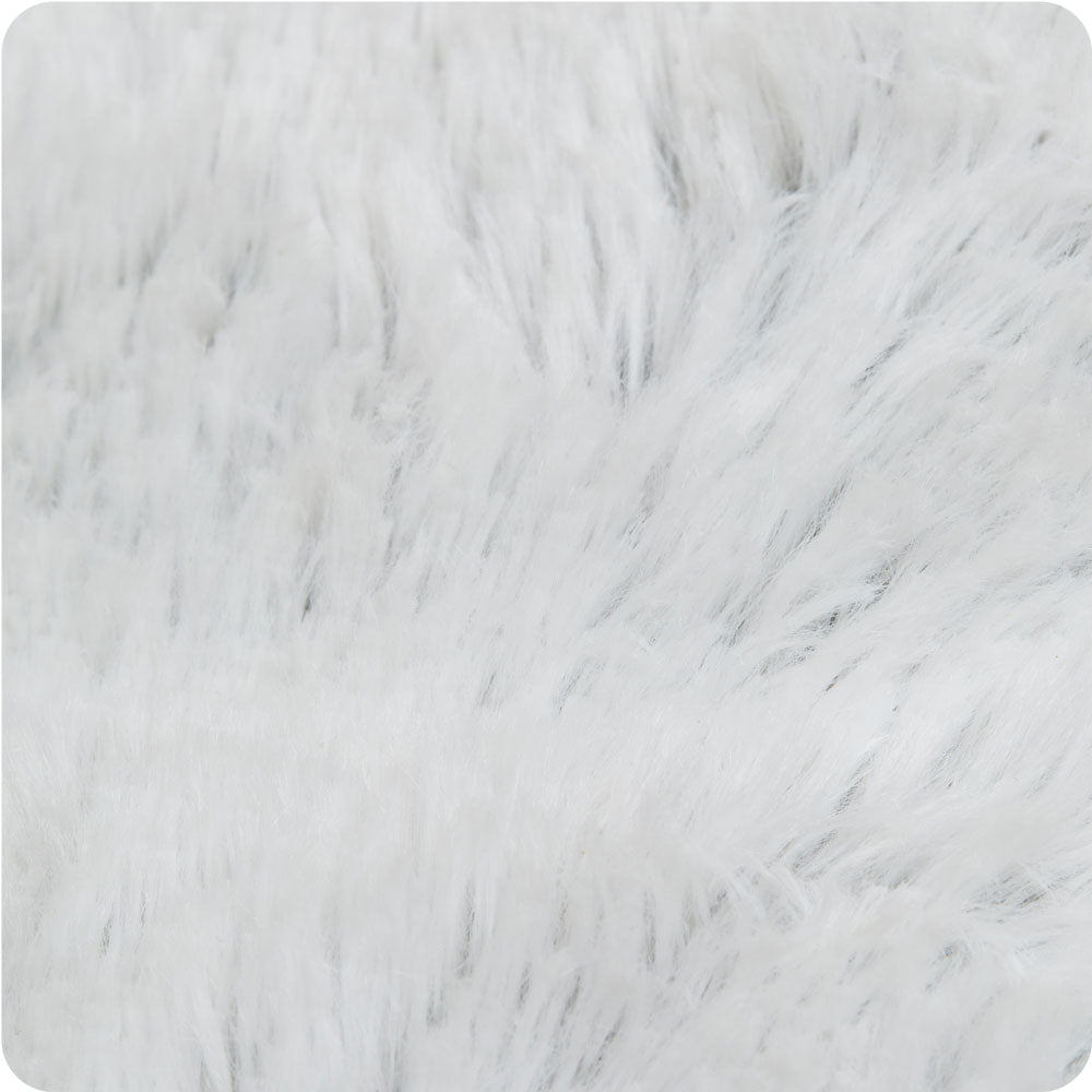 Marshmallow Gray Warmies Bottle for Comfort