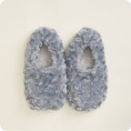 Curly Gray Slippers Warmies®