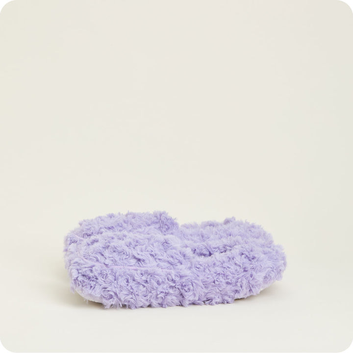 Microwavable Curly Purple Warmies Slippers - Warmies USA