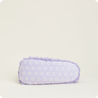 Relaxing Microwavable Slippers in Elegant Purple
