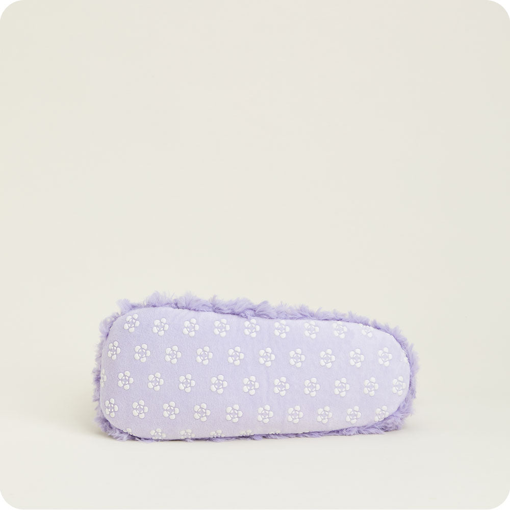 Relaxing Microwavable Slippers in Elegant Purple