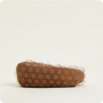 Curl up in Style: Brown Marshmallow Warmies Slippers