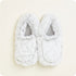 Microwavable Marshmallow Gray Warmies Slippers - Warmies USA