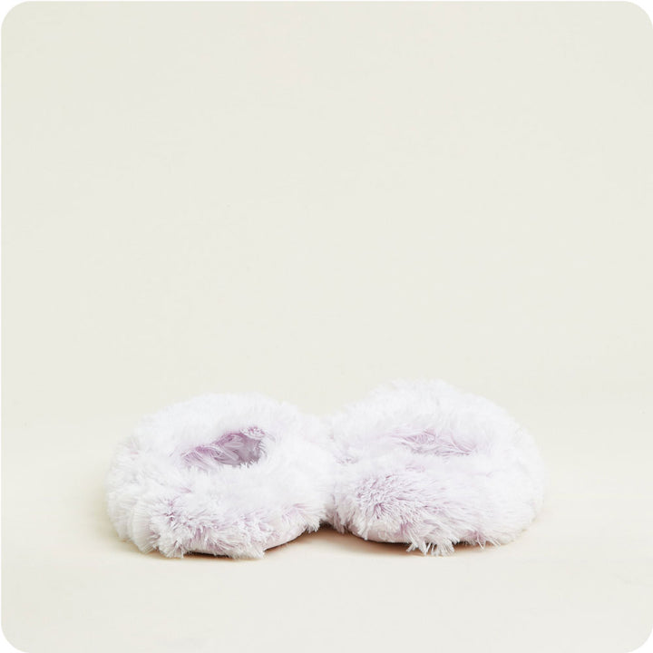 Microwavable Marshmallow Lavender Warmies Slippers - Warmies USA