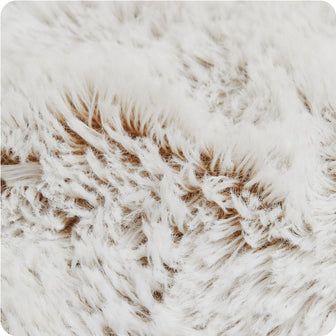 Cozy Marshmallow Brown Warmies Heart Heat Pad