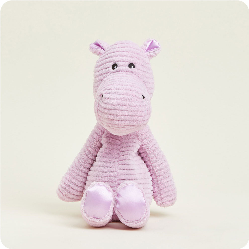 Microwavable Hippo Stuffed Animal Warmies