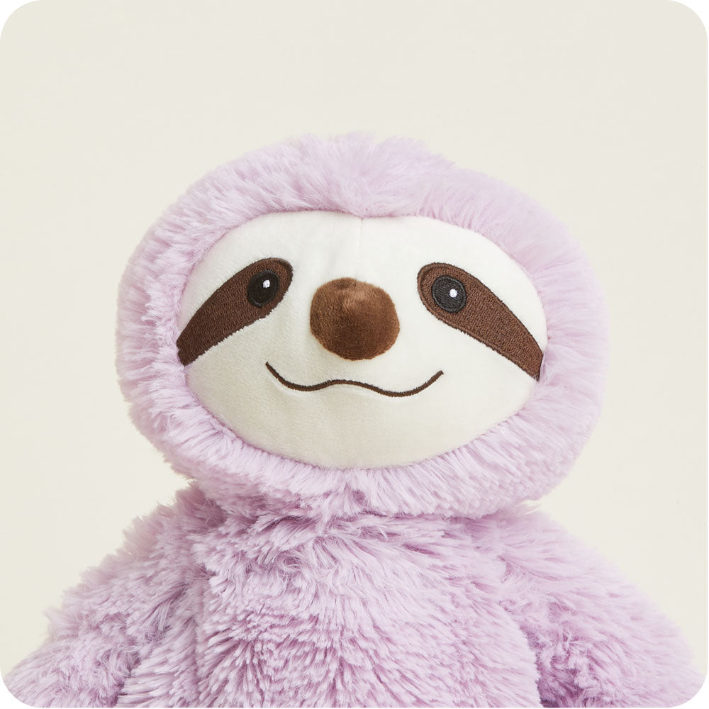 Purple Sloth Stuffed Animal Warmies