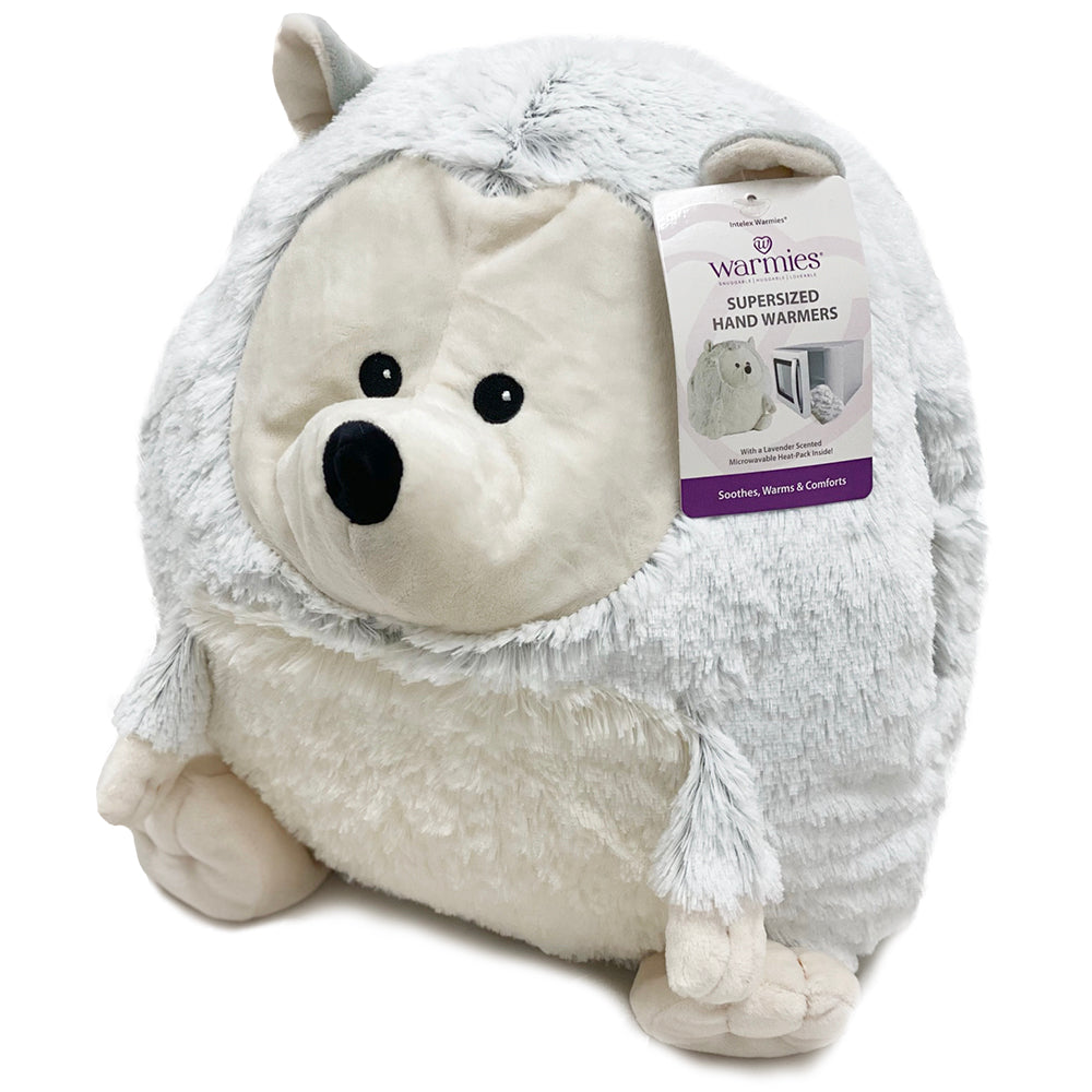 Microwavable Supersized Hand Warmies® Hedgehog - Warmies USA